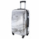 Валіза Semi Line 24 (M) White Marble (T5731-2)