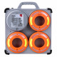 Комплект ліхтарів професійних Mactronic O-Flare (40 Lm) Amber Magnetic Recharg 12/220V (PSD0113)