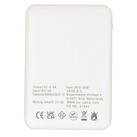 Подушка кемпінгова з підігрівом Bo&Camp Skudde USB Powerbank Grey (1849355)