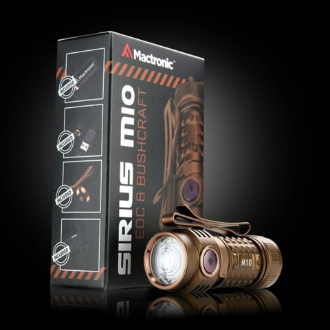 Ліхтар Mactronic Sirius M10 (1000 Lm) USB Rechargeable Magnetic (THH0171)