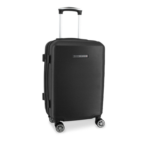 Валіза Swissbrand Cardiff (M) Black (SWB_LHCAR001M) Discounted