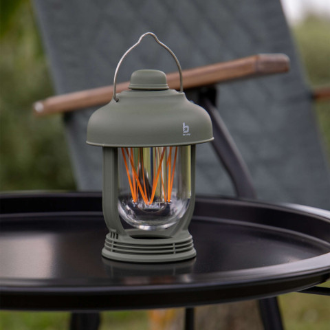 Ліхтар кемпінговий Bo-Camp Dekalb Warm LED Rechargable 250 Lumen Green (5818979)
