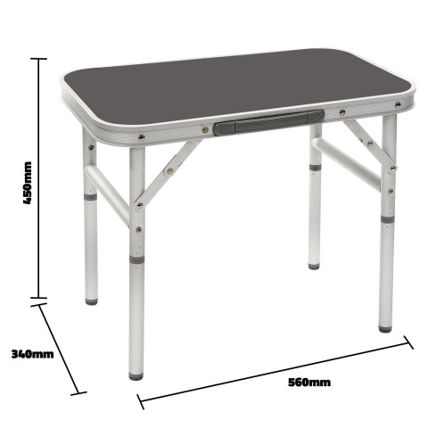 Стіл Bo&Camp 56x34 cm Grey (1404394)