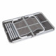 Стіл Bo&Camp Case Model 90x60 cm Grey (1404393)