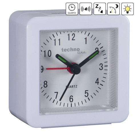 Годинник настільний Technoline Modell SC White (Modell SC weis)