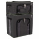 Комплект боксів-органайзерів складаних Bo-Camp Box Set M+L Anthracite (1709280)