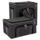 Комплект боксів-органайзерів складаних Bo-Camp Box Set M+L Anthracite (1709280)