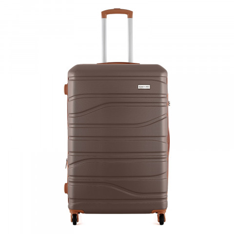 Валіза Semi Line 28 (L) Graphite/Brown (T5689-3)