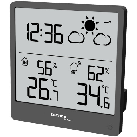 Метеостанція Technoline WS9138 Graphite (WS9138)