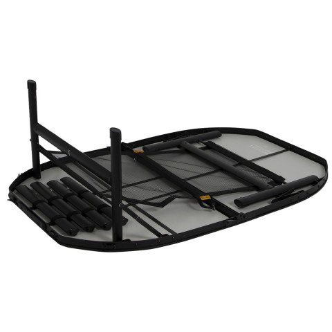 Стіл Bo&Camp Northgate Oval 120x80 cm Black/Grey (1404187)