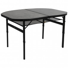 Стіл Bo&Camp Northgate Oval 120x80 cm Black/Grey (1404187)