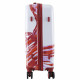 Валіза Semi Line 24 (M) White/Red Print (T5654-2)