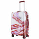 Валіза Semi Line 24 (M) White/Red Print (T5654-2)