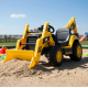 Акумуляторний екскаватор CAT BACKHOE YELLOW
