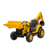 Акумуляторний екскаватор CAT BACKHOE YELLOW
