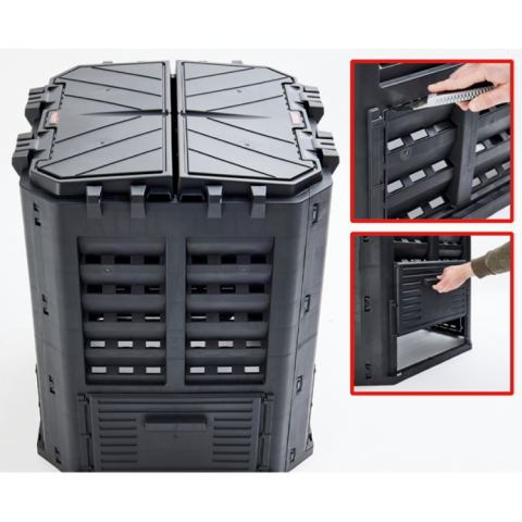 Компостер HECHT 3060, об'єм 360 л