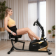 Горизонтальний велотренажер Hop-Sport HS-045L Volt магнітний золотистий