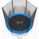 Батут Funfit 8ft (252см) синій з зовнішньою сіткою