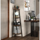Етажерка Costway Leo кутова в стилі Loft