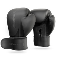 Боксерські рукавиці Hop-Sport HS-BG12 12oz чорні
