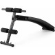 Похила лава для тренувань преса Gymtek XL200 з еспандерами для дому