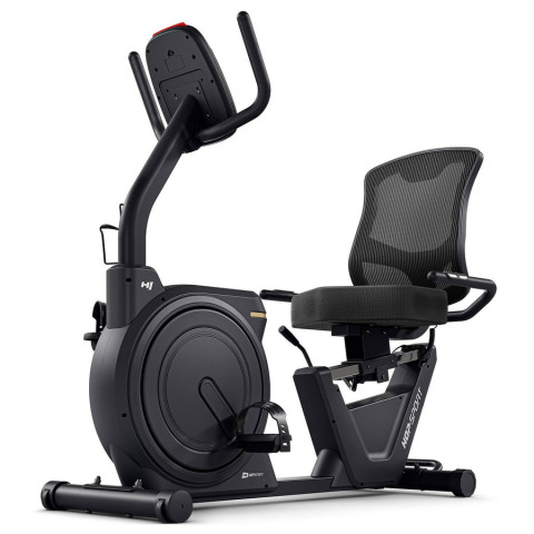 Горизонтальний велотренажер Hop-Sport HS-5000L Ranker чорно-золотистий