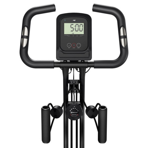 Велотренажер Hop-Sport HS-3030X Apeks X-Bike чорно-золотистий