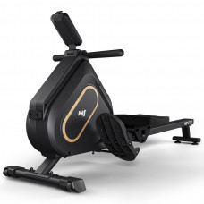 Гребний тренажер Hop-Sport HS-085R Bazel магнітний чорно-золотистий