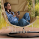 Бразильське крісло - гамак Outtec Boho Sois XXL бежевий