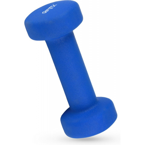 Гантелі для фітнесу неопренові Gymtek Queenfit 2х1,5кг світло-синій