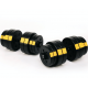 Набір Besport PowerPro гантелі 2х31кг з лавою WB-002