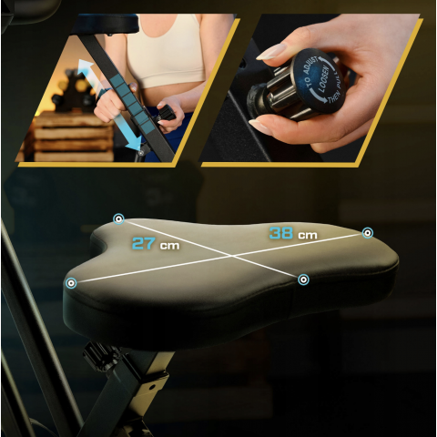 Велотренажер Trex Sport TX-340XB BRIZ магнітний сірий