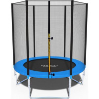 Батут Funfit 6ft (183см) синій з зовнішньою сіткою