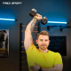 Гантеля шестигранна прогумована TX-075RD Trex Sport 7,5кг