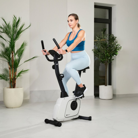 Велотренажер Hop-Sport HS-3000H Nexon магнітний сірий