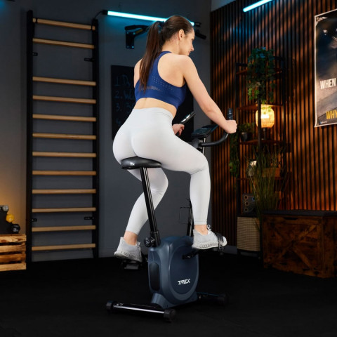 Велотренажер Trex Sport TX-350MB RIZE магнітний синій
