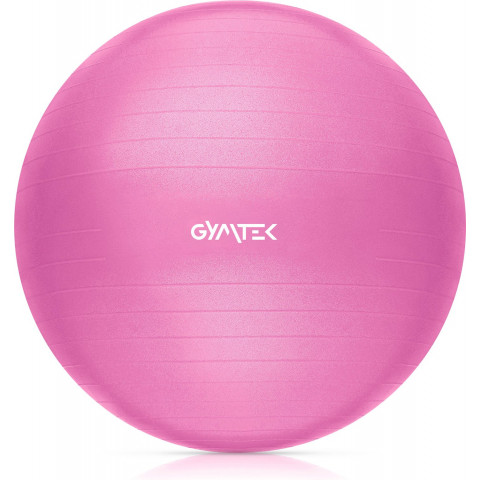 Фітбол Gymtek Queenfit 65см рожевий + насос