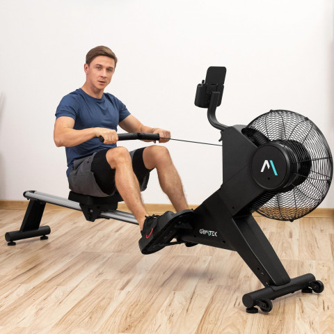 Гребний тренажер Gymtek XR2000 електромагнітний з аеродинамічним навантаженням