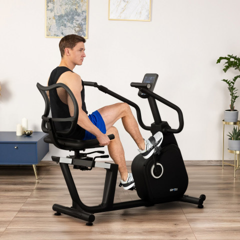Горизонтальний велотренажер Gymtek XBR8000 електромагнітний