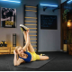 Коврик для йоги Trex Sport TX-018NGM NBR 1см 180х60 чорний