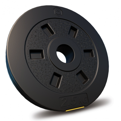 Набір зі штангою та гантелями Besport PowerPro 112кг (гриф 218см) протиударний