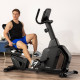 Горизонтальний велотренажер Gymtek XBR5000 магнітний чорний