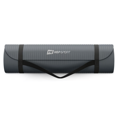 Коврик для йоги Hop-Sport HS-NB010GM NBR 1см графітовий