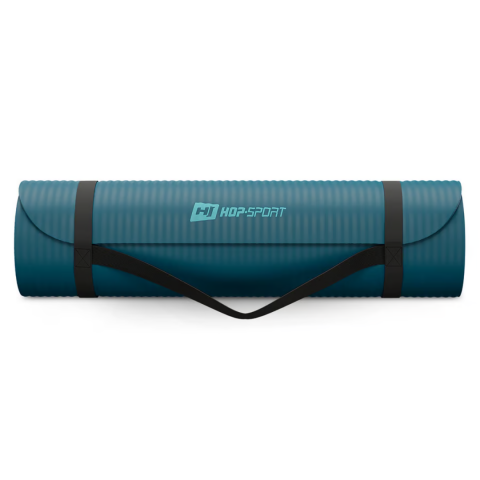 Коврик для йоги Hop-Sport HS-NB010GM NBR 1см темний морський