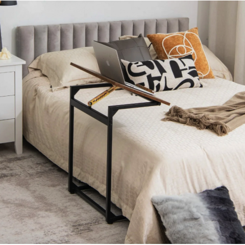 Журнальний столик Costway Allegro з регульованою стільницею в стилі Loft