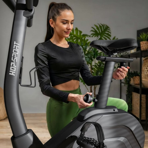 Велотренажер Hop-Sport HS-120H Argo чорний