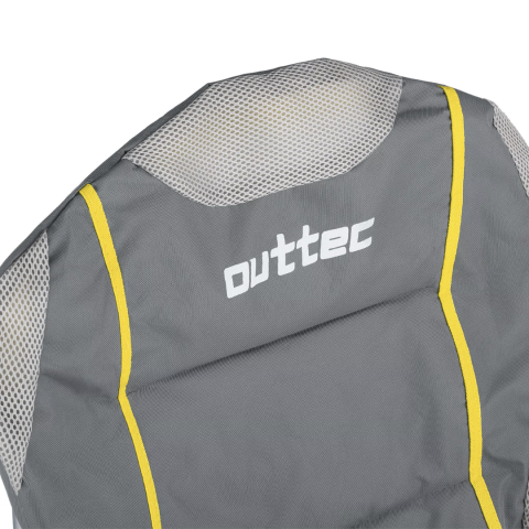 Крісло туристичне розкладне Outtec з чохлом сірий