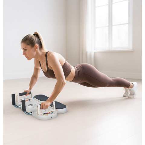 Дошка для віджимань Gymtek Multi Push Up Board білий
