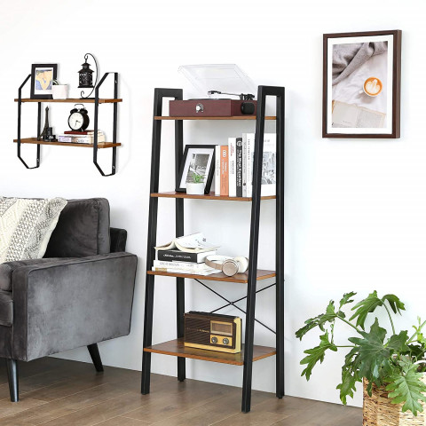 Стелаж Leobert Lines на 4 полиці в стилі Loft
