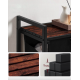 Кошик для білизни Leobert Napoli 65 л в стилі Loft чорний